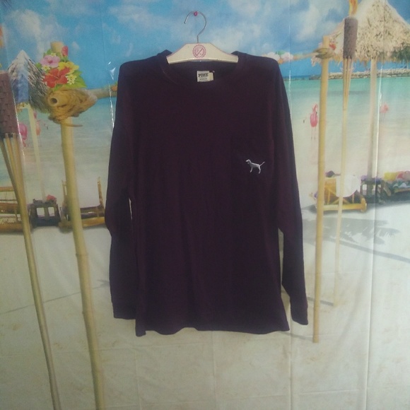 nwt vs pink bling long sleeve tee - Picture 3 of 3